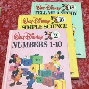 Vintage Walt Disney Fun to Learn books